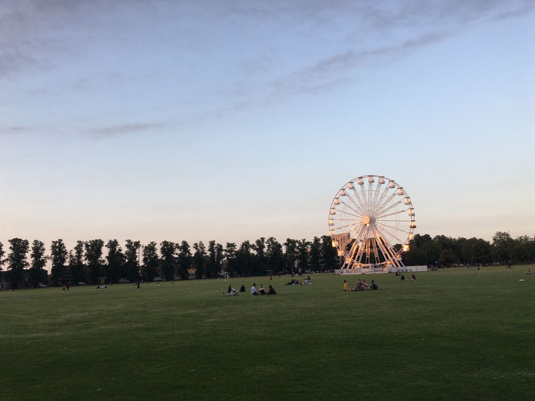 Ferris wheel in Cambridge